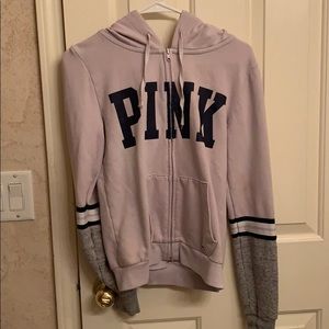 VS pink sweatshirt